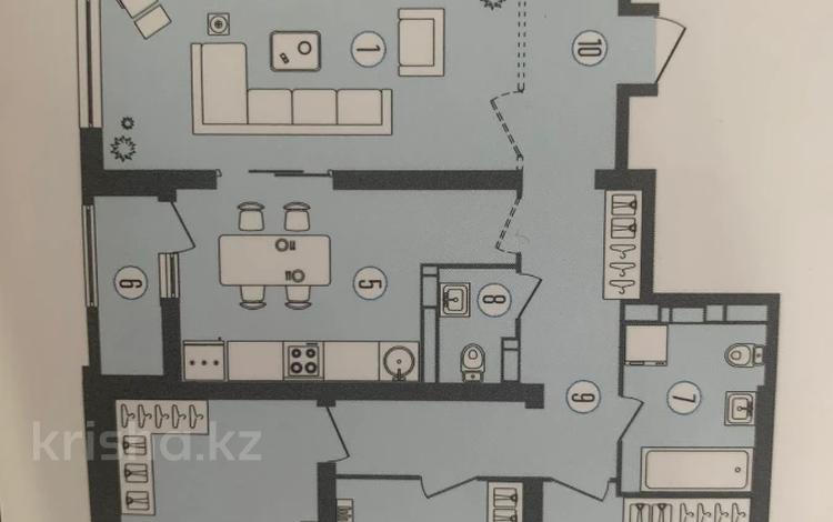 4-комнатная квартира, 114 м², Тлендиева — Сатпаева за 72 млн 〒 в Алматы, Бостандыкский р-н — фото 2