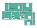 4-комнатная квартира, 144.75 м², 8/9 этаж, Козыбаева 134 за ~ 63.7 млн 〒 в Костанае — фото 3