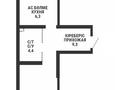2-комнатная квартира · 60.6 м² · 1/9 этаж, Каныша Сатпаева 90а/1 — С КЛЮЧАМИ И ДОКУМЕНТАМИ за ~ 44.4 млн ₸ в Алматы, Бостандыкский р-н — фото 2