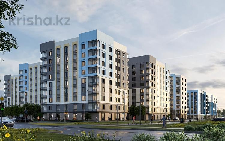 1-комнатная квартира, 53.25 м², мкр Кайрат, Сыбызгы 100