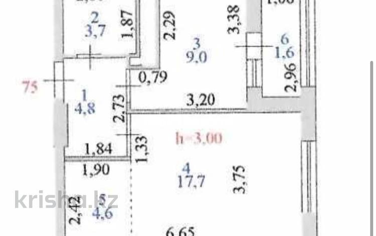 1-комнатная квартира, 41.4 м², 14/17 этаж, Туран 83/1 за 18.5 млн 〒 в Астане, Есильский р-н — фото 2