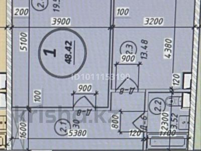 1-бөлмелі пәтер · 47.9 м² · 1/7 қабат, 41-й мкр 22, бағасы: 13 млн ₸ в Актау