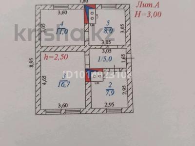 Отдельный дом · 3 комнаты · 69.8 м² · 14 сот., Жанпейисова 53 за 30 млн ₸ в Алатау