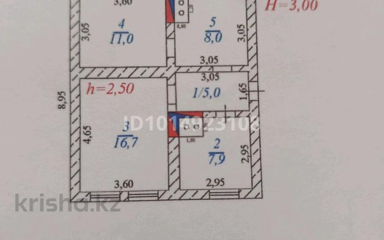 Отдельный дом · 3 комнаты · 69.8 м² · 14 сот., Жанпейисова 53 за 30 млн ₸ в Алатау — фото 2