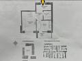 1-комнатная квартира, 41.2 м², 4/9 этаж, проспект Сыганак — Култегин. Хан Шатыр за 22.5 млн 〒 в Астане, Нура р-н — фото 15