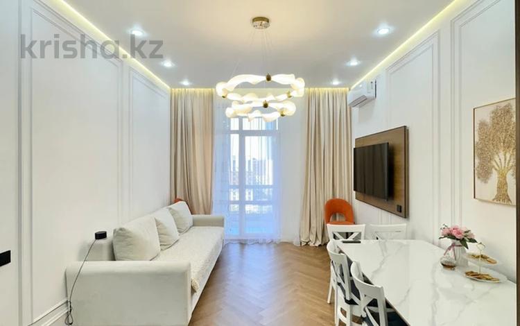 3-бөлмелі пәтер · 70 м² · 9/9 қабат, Навои 58/4 — Asyl Tas, бағасы: 80 млн ₸ в Алматы, Ауэзовский р-н — фото 2