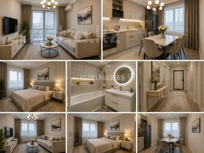 3-комнатная квартира · 80 м² · 4 этаж, мкр Горный Гигант, Капарова 6 за 800 000 ₸ в Алматы, Медеуский р-н