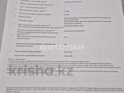 Жер телімі · 12 сотық, 10-линия 16, бағасы: 3.2 млн ₸ в 
