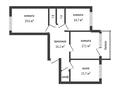 3-комнатная квартира · 92 м² · 3/9 этаж, Аль Фараби 46 за 32.5 млн ₸ в Усть-Каменогорске — фото 14