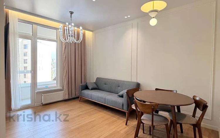 2-комнатная квартира · 50 м² · 14/16 этаж, Каныша Сатпаева 90/55Б за 450 000 ₸ в Алматы, Бостандыкский р-н — фото 2