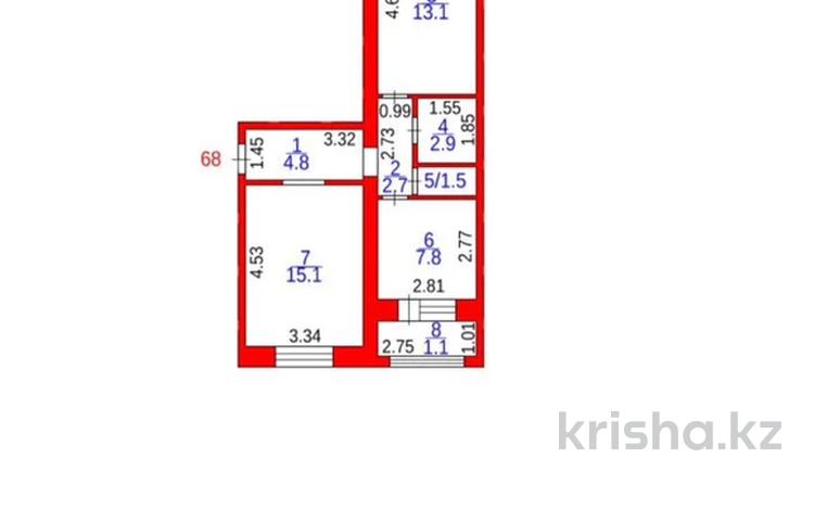 2-комнатная квартира · 49 м² · 1/5 этаж, мкр Новый Город, Ермекова 83/2 за 14 млн ₸ в Караганде, Казыбек би р-н — фото 2