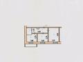 2-комнатная квартира · 43.3 м² · 5/5 этаж, Партизанская 185 — Магазин Тулпар,аккумуляторный мир за 14.8 млн ₸ в Петропавловске — фото 21