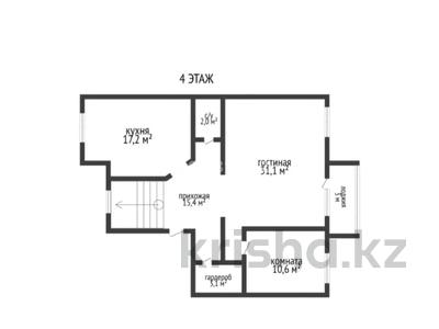 5-комнатная квартира · 164 м² · 4/5 этаж, Юрий гагарина 9а — Возле Областного суда за 70 млн 〒 в Костанае