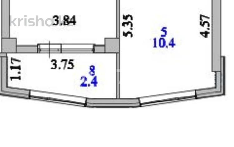3-комнатная квартира · 55 м² · 7/13 этаж, Мукан Тулебаев 5 — Бурабай за 29 млн ₸ в Астане, Алматы р-н — фото 2