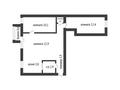 3-комнатная квартира · 55.4 м² · 3/4 этаж, Аль-фараби за 20.5 млн ₸ в Костанае — фото 19