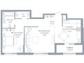 2-комнатная квартира · 68.81 м², по ул. Ханов Керея и Жанибека за ~ 55.7 млн ₸ в Астане — фото 3