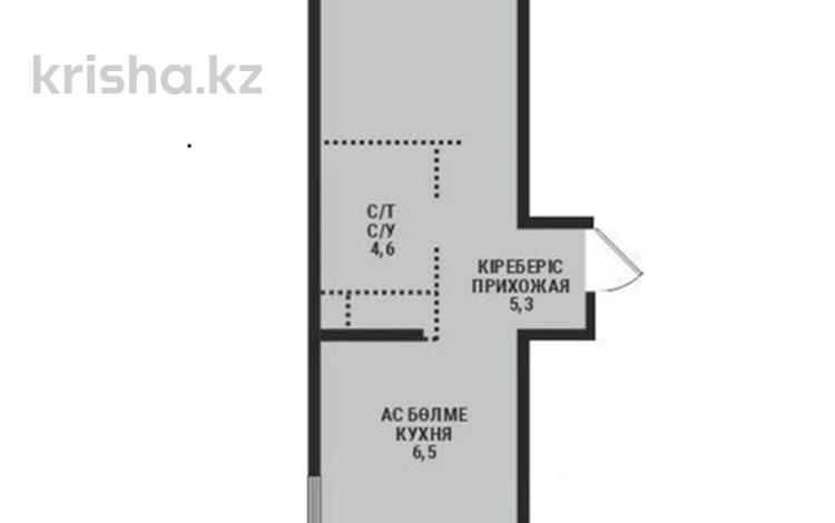 2-комнатная квартира · 49.5 м² · 9/9 этаж, мкр Ботакоз 5 — Рыскулова Момышулы за ~ 32.7 млн ₸ в Алматы, Алатауский р-н — фото 2