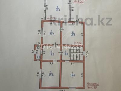 Жеке үй · 6 бөлме · 255 м² · 7 жүзд., 1 про-д Уалиханова 23 — ул Айманова, бағасы: 40 млн ₸ в Туркестане