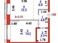 2-бөлмелі пәтер · 40.1 м² · 8/9 қабат, Улы Дала 36 — Бизнес-класс, с ремонтом, мебелью, бағасы: 34.5 млн ₸ в Астане, Нура р-н