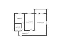 2-бөлмелі пәтер · 42.5 м² · 3/4 қабат, Парковая 54, бағасы: 10.5 млн ₸ в Рудном — фото 10