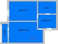1-бөлмелі пәтер · 39.39 м² · 7/9 қабат, Шакшак Жанибек батыра 45Д, бағасы: 20.5 млн ₸ в Костанае — фото 2