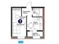 1-бөлмелі пәтер · 32.59 м², Шоссе Коргалжын 24/2, бағасы: ~ 21.1 млн ₸ в Астане, Нура р-н — фото 3