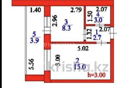 1-бөлмелі пәтер · 33 м² · 7/12 қабат, Жубан Молдагалиев 1, бағасы: 15.3 млн ₸ в Астане, Есильский р-н