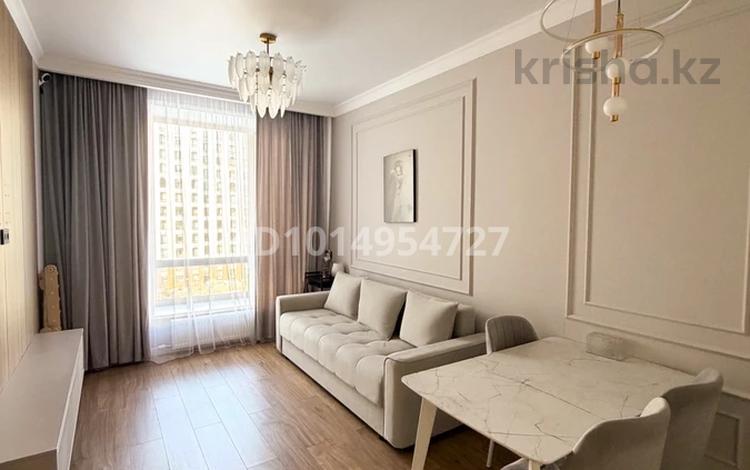 1-бөлмелі пәтер · 45 м² · 1/9 қабат, Абая 96 — Сзади 12 Месяцев, бағасы: 16 000 ₸ в Астане, р-н Байконур — фото 2