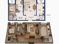 3-комнатная квартира · 84 м² · 5/20 этаж, мкр Городской Аэропорт, 139-й учетный квартал ст2 за 33 млн ₸ в Караганде, Казыбек би р-н