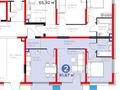 2-бөлмелі пәтер · 62 м² · 1/6 қабат, Кайрат микрорайон 716/16, бағасы: 49.5 млн ₸ в Алматы, Турксибский р-н — фото 5