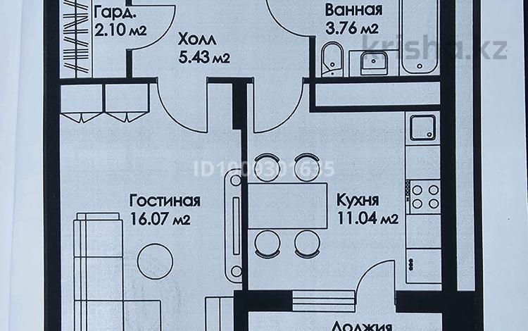 1-бөлмелі пәтер · 41 м² · 4/9 қабат, Нажимеденова 29 — Нурлы жол, бағасы: 21.9 млн ₸ в Астане, Сарайшык р-н — фото 2