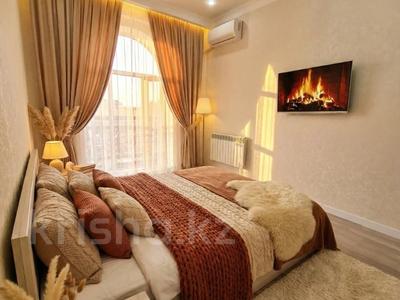 1-комнатная квартира · 50 м² · 15/15 этаж, 17-й мкр, ​17-й микрорайон 6 — Самая уютная квартира в ЖК Green Plaza | Белоснежный страйп-сатин и комфорт за 15 000 〒 в Актау