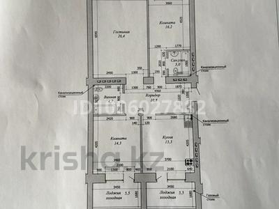 3-бөлмелі пәтер · 98.8 м² · 4/9 қабат, мкр. Алтын орда, Алия Молдагулова, бағасы: 35.5 млн ₸ в Актобе