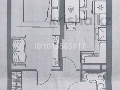 1-комнатная квартира · 41.2 м² · 8/9 этаж, мкр Шугыла 342/1 за 22 млн ₸ в Алматы, Наурызбайский р-н