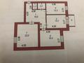 3-комнатная квартира · 88.4 м² · 9/9 этаж, Бараева 25 — 54 школа.ул Тархана.Иманбаева за ~ 47 млн ₸ в Астане, р-н Байконур — фото 6