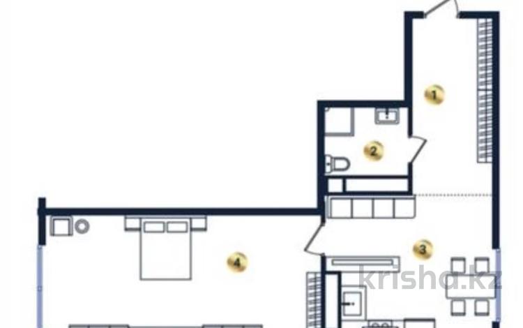 2-бөлмелі пәтер · 63 м² · 2/9 қабат, мкр Кайрат, Сыбызгы, бағасы: 30 млн ₸ в Алматы, Турксибский р-н — фото 6
