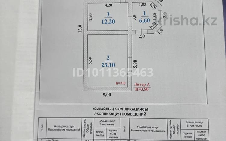 Часть дома · 4 комнаты · 55 м² · 8 сот., мкр Асар-2, Атакент көшесі 20 — Атакентпен Нұрлыжол қилысы за 27 млн 〒 в Шымкенте, Абайский р-н — фото 2