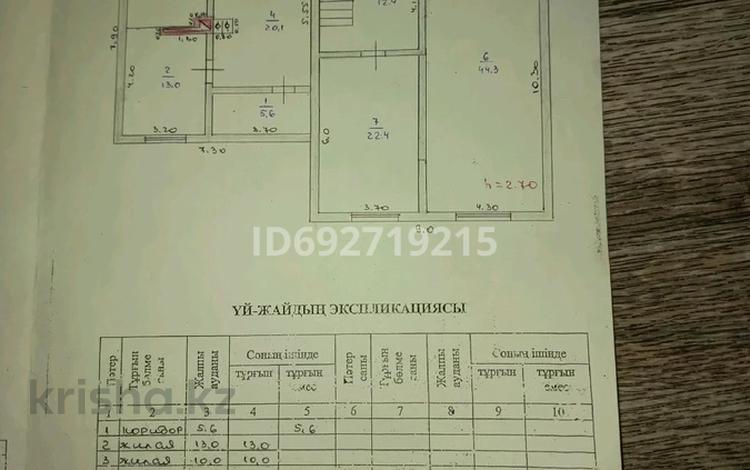 Отдельный дом · 5 комнат · 100 м² · 16 сот., Уральская 20/а 20/а за 20 млн ₸ в Есик — фото 2