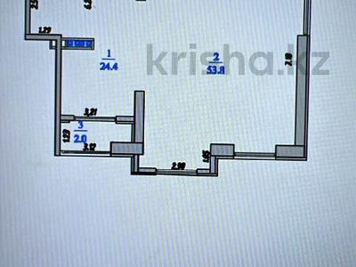 3-комнатная квартира · 80.2 м² · 12/12 этаж, Кошкарбаева 39 за ~ 35.8 млн 〒 в 