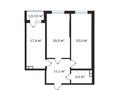 2-комнатная квартира · 77.8 м², Рыскулова за 34.5 млн ₸ в Алматы, Алатауский р-н