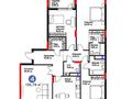 4-бөлмелі пәтер · 137 м² · 5/9 қабат, Е-899 3 — Видовая квартира, бағасы: 115 млн ₸ в Астане, Нура р-н — фото 3
