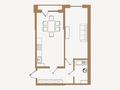 2-комнатная квартира · 54.72 м² · 3/6 этаж, мкр Кайрат уч. 377 за 29.5 млн ₸ в Алматы, Турксибский р-н — фото 2