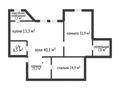 3-комнатная квартира · 150.2 м² · 3/3 этаж, алдиярова 2 а за 40 млн ₸ в Актобе — фото 14