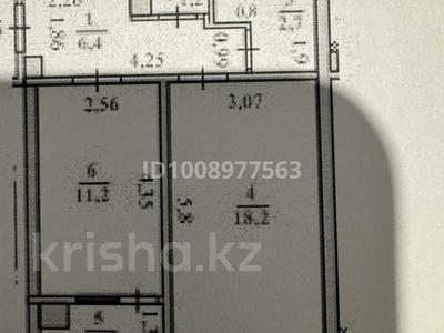 1-комнатная квартира · 43 м² · 5/9 этаж, 189 квартал 25/1 за 20 млн 〒 в Шымкенте, Каратауский р-н