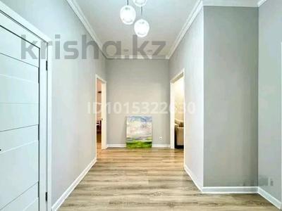 2-комнатная квартира · 106 м² · 8/17 этаж, Керей и Жанибек хандар за 65 млн ₸ в Астане, Есильский р-н