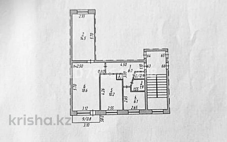 3-комнатная квартира · 61.6 м² · 4/5 этаж, Бауыржана Момышулы 39 за 15.9 млн 〒 в Темиртау — фото 2
