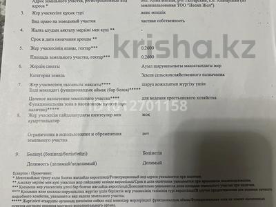 Жер телімі · 26 сотық, Кызылкайрат, бағасы: 7 млн ₸