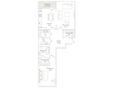 2-комнатная квартира · 86.49 м², Проспект Аль-Фараби и улица Маркова за ~ 131.8 млн ₸ в Алматы, Бостандыкский р-н — фото 3