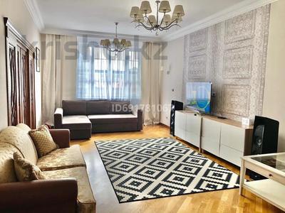 4-комнатная квартира, 170 м², 4/6 этаж помесячно, Саркырама 4 за 800 000 〒 в Астане, Алматы р-н