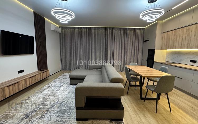 2-комнатная квартира · 73 м² · 13/18 этаж, Тургут Озала 160 за 550 000 〒 в Алматы, Бостандыкский р-н — фото 2